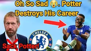 🔥 Chelsea News. Potter Destroys Pierre-Emerick Aubameyang's Career. Sack Potter Now. @chelseafc