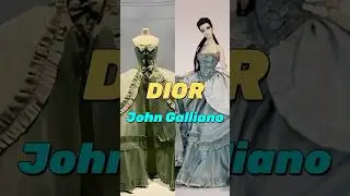 Dior  couture dress by John Galliano. #bjd #doll #dior #dressing