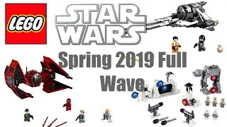 LEGO Star Wars Spring 2019 Sets (Full Wave)