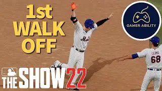 MLB The Show 22 Road to the Show ep 16 - FIRST MLB WALK OFF HR!