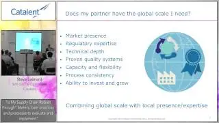 Catalent - Steve Leonard