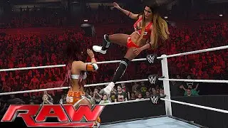 Никки Белла против Саши Бэнкс: RAW, 17 августа 2015 г. | WWE 2K25