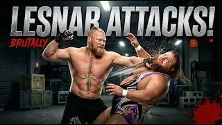 Brock Lesnar brutally attacks Otis  RAW July 11, 2022 WWE  (Full Segment)