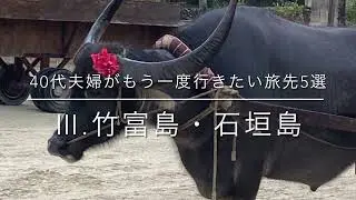 40代夫婦がもう一度行きたい旅先5選　　Ⅲ.竹富島・石垣島