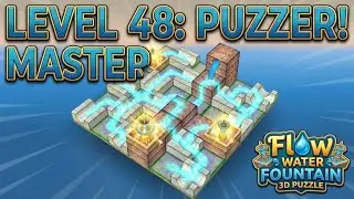 Классика - Микс - Уровень 48 | Flow Water Fountain 3D Puzzle | Прохождение, Геймплей, Без коммент...