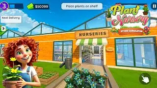 Plant Nursery Store Simulator | NEW MOBILE GAME | Android Gameplay 2025