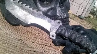 Making the Call of Duty Ghosts Combat Knife
