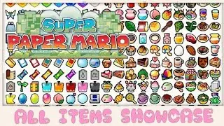【2019 Archive】 🍖 Super Paper Mario ― All Items | Showcase