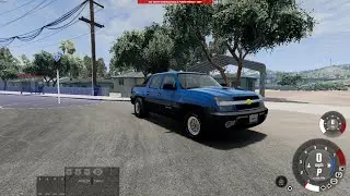 BeamNG.Drive Chevy Avalanche Drag Build RLS Career Overhaul S0 Ep2