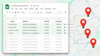 How to Map a Google Sheet on Google Maps | Step by Step