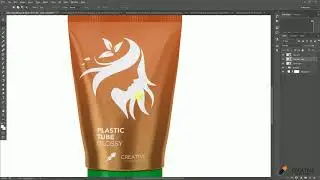 Cosmetic Tube Mockup Design
