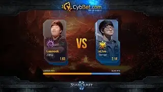 StarCraft 2 LotV Cybbet Race Wars 2016 Ro8 Match 2: Leenock vs aLive