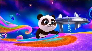 La exploraci&oacute;n espacial del panda beb&eacute; La Vaca Lola  Baby Shark  Los Pollitos DicenP&iacute;o P&iacute;o P&iacute;o