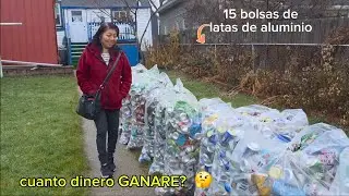 Cuanto dinero GANARÉ? por 15 bolsas de latas de ALUMINIO!!