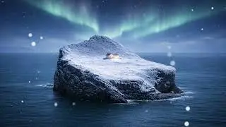 Snowy Island Jazz  3 Hours Relaxing Jazz for TV & Winter Nights | Lunar Jazz Lounge