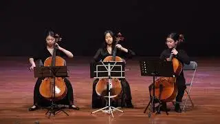 Reicha Trio for Three Cello,  III. Minuetto, Jessica Hong, Elie Kuan and Joyce Nadler