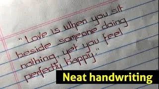 Love quotes | Best handwriting | Rk handwriting | #handwriting #quotesonlove  #neathandwriting