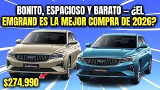 Sed&aacute;n bonito, amplio y moderno: Geely Emgrand supera expectativas, &iquest;pero realmente vale la pena?