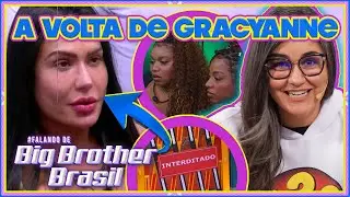 🚨BBB25: Freeze! Gracyanne volta em din&acirc;mica do 