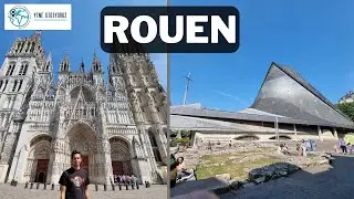 Rouen Gezi Rehberi / Paris'in Yanında Muhteşem Bir Orta Çağ Köyü - Yine Gidiyoruz (Vlog)