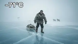94-Year-Old Man Crosses a Cracking Ice Lake at &ndash;84&deg; After the Only Winter Road Disappears in Yakutia