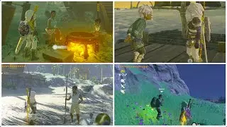 Zelda Breath of the Wild - All Lurelin Village (Faron Tower Region) Side Quests