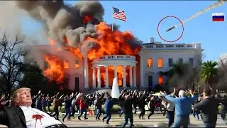 2 минуты назад! Дворец Дональда Трампа сравняли с землей, посмотрите, что произошло!