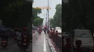 Heavy Rainfall In Jaipur Best Time to See Jaipur #jaipurcity #jaipurvlog
