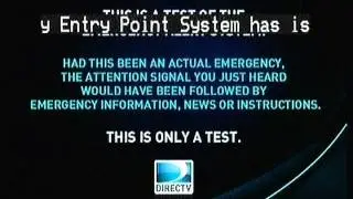 DirecTV Latin America | First National Emergency Alert System Test (2011).