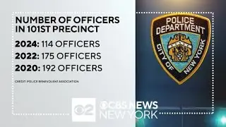 NYPD suffering from exodus of officers, creating safety and security concerns