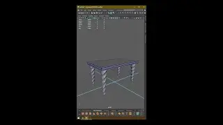 How to Easily Model Furniture Table in Maya - Maya Furniture Modeling Tutorial