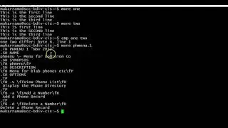 CISC 324 MO3   linux utilities