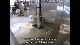 coffee capsule packing machine with nitrogen flush port