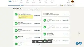 Using the My Care Checklist in the Be Well Vermont Wellness Platform