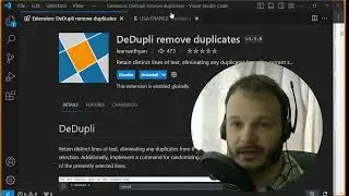 How to set key binding for Dedupli?