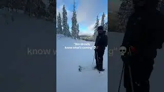 😅🥀 #freeski #ski #snowboarding #viral #skigear #skiingstunts #helpmemakethismakesense #skiing