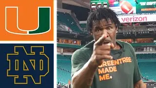 Michael Irvin Postgame Reaction | Miami Hurricanes vs Notre Dame