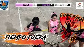 🏀 Liga Municipal de Basquetbol de Coatzintla 🏀 Femenil (Dic 25) 3er Lugar J2 KEMBAS 🆚 INCOGNITAS