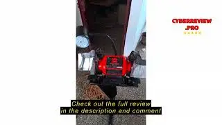 Review WEN 4288T Cast Iron Bench Grinder Pedestal Stand with Water Pot