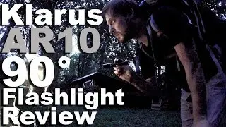 Обзор светодиодного фонарика и рабочего освещения Klarus AR10 Right Angle (90 градусов) 1000 люмен