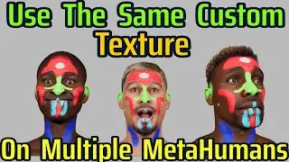 How I Create Reusable Custom Textures For MetaHuman (UE5.6)