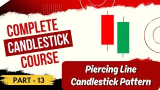 Piercing Line Candlestick Pattern | candlestick series part 13 #candlestickpattern