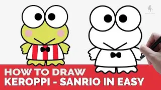 HOW TO DRAW KEROPPI EASY | SANRIO