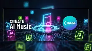 Create AI Music 🎶 in Canva for FREE (No Copyright)