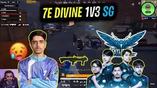 7E DIVINE 1V3 SG 🔥 PMPL SAC SCRIMS