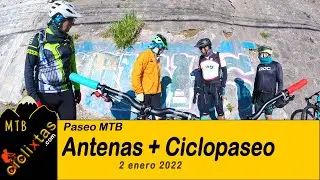 MTB Antenas del Pichincha + Ciclo paseo │ GoPro 📸
