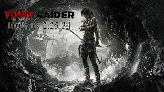 tomb raider 2013 100% in 2:25:34 IGT