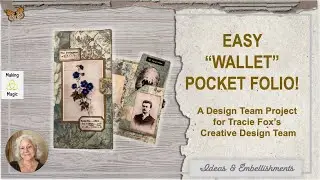 🦊 EASY &ldquo;Wallet&rdquo; Pocket Folio! 🦊 - CDT Tracie Fox Creative (Ad Feature)