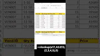Stop Using VLOOKUP Try This NEW Method #shorts #excel