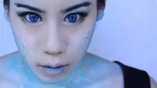 Winter Frozen Makeup (KlairedeLys New Years / Winter Competition Dramatic Entry)